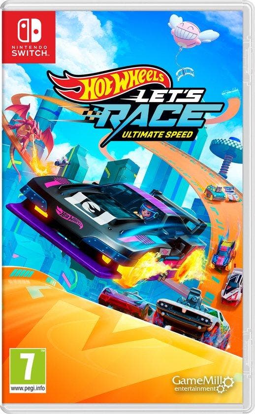 Switch Hot Wheels Lets Race: Ultimate Speed (Geseald), Spelcomputers en Games, Spelcomputers | Nintendo Switch, Nieuw, Verzenden