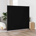 vidaXL Kamerscherm met 1 paneel 175x180 cm zwart, Verzenden, Nieuw