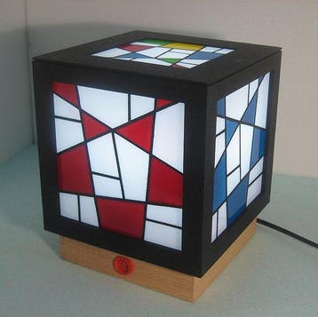 Sergio Milani - Tafellamp - Cubic 2026-04 - Ash - Cubic