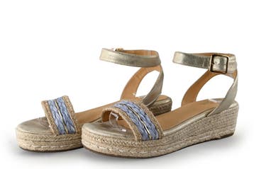 Ayana Sandalen in maat 41 Goud, Overige kleuren, Verzenden, Sandalen of Muiltjes, Zo goed als nieuw