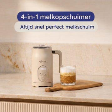 2dekans | Safecourt Kitchen Melkopschuimer - Elektrisch -, Ophalen of Verzenden, Zo goed als nieuw