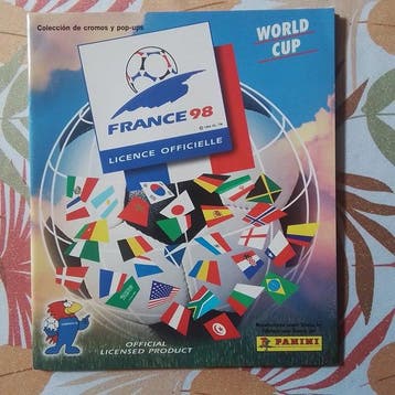 1998 Panini World Cup Stickers Thierry Henry Original, Nieuw