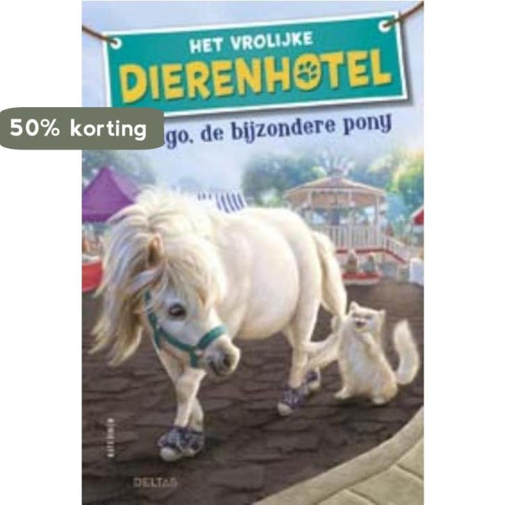Amigo, de bijzondere pony / Het vrolijke dierenhotel, Boeken, Kinderboeken | Jeugd | onder 10 jaar, Zo goed als nieuw, Verzenden