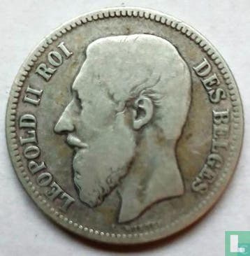 België 2 francs 1868 (met kruis op kroon), Postzegels en Munten, Munten | België, Verzenden, Losse munt, Goud
