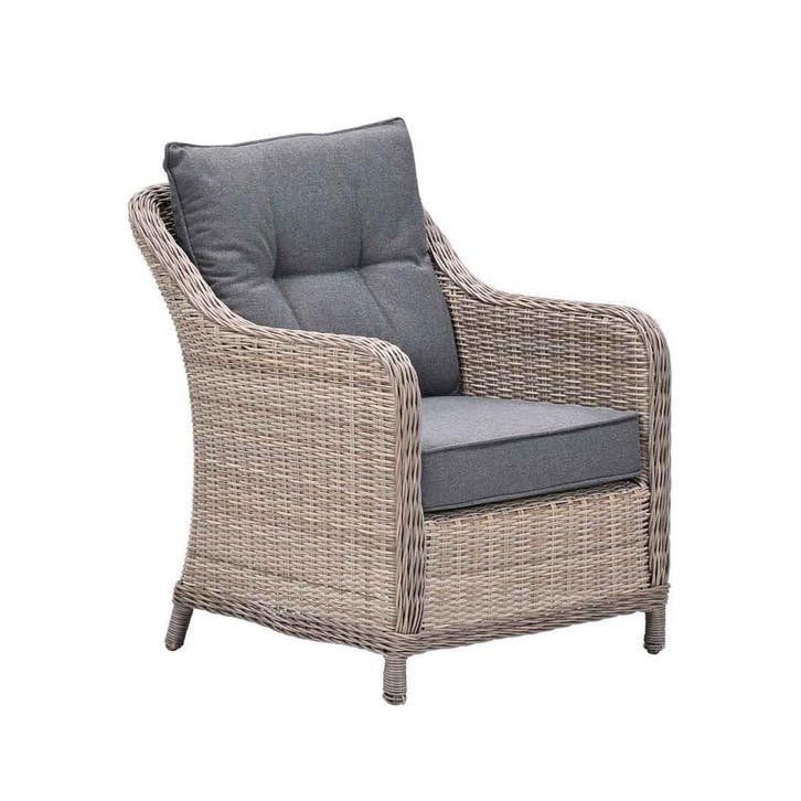 Garden Impressions Nova lounge tuinstoel - vintage willow, Tuin en Terras, Tuinsets en Loungesets, Verzenden