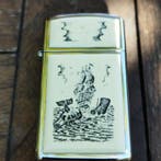 Zippo - Zippo Scrimshaw Ship Slim - Zonder minimumprijs -, Nieuw