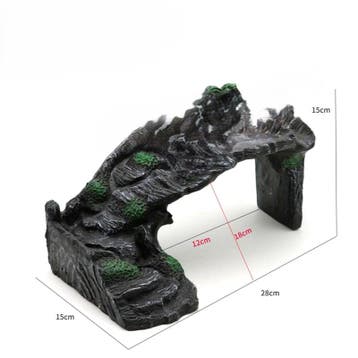Loopbrug 15cm / Aquariumdecoratie  As-146 (Hardscaping), Dieren en Toebehoren, Verzenden, Nieuw, Gevuld zeewateraquarium