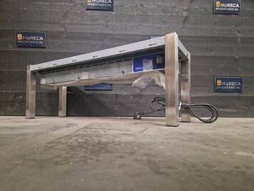 Etagère | 1 niveau | warmtebrug | keramisch verwarmd | 100, Gebruikt, RVS Meubilair