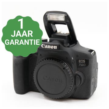 Digitale fotocamera  Canon EOS 750D, Verzenden, Gebruikt, Canon