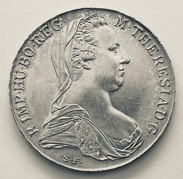 Oostenrijk. Maria-Theresia. Thaler (taler) 1780 / Restrike