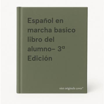 Español en marcha basíco libro del alumno- 3ª Edición, Verzenden, Gelezen