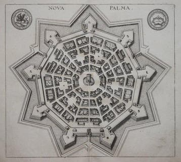 Italië - Nova Palma; Merian - Nova Palma - 1681-1700, Nieuw