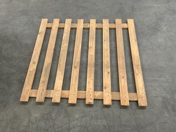 Vuren houten legbord vlonder houten legbord 110x118cm, Verzenden