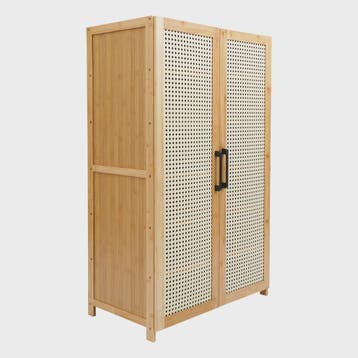 Stijlvolle 6-Laags Schoenenkast 100cm Breed - Bamboe & Rotan, Verzenden, Nieuw