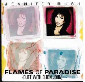 Single vinyl / 7 inch - Jennifer Rush - Flames Of Paradise, Cd's en Dvd's, Verzenden, Zo goed als nieuw, 7 inch, Rock en Metal