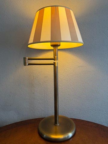 Steinhauer - Tafellamp - Verguld messing - Swing-tafellamp