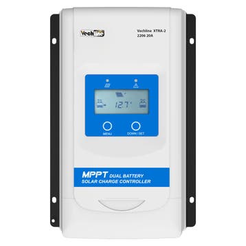 Vechline Laadregelaar MPPT Display XTRA-2 2206 20A, Ophalen of Verzenden, Nieuw