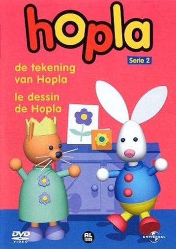 Hopla de tekening van hopla (dvd tweedehands film), Ophalen of Verzenden, Zo goed als nieuw