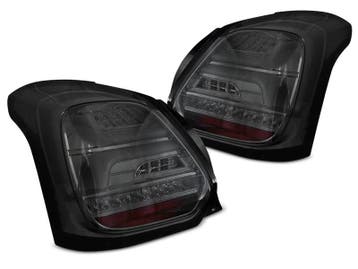 Achterlichten Suzuki Swift IV Dynamic LED 2017- Zwart/Smoke, Auto-onderdelen, Ophalen of Verzenden, Nieuw