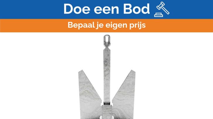 Bieden: Sanguineti HHP Pool anchor 240 KG, Watersport en Boten, Overige Watersport en Boten, Nieuw, Ophalen of Verzenden