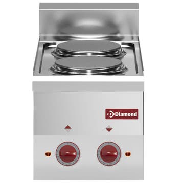 Diamond Fornuis | PRO 600 | Tafelmodel | Elektrisch | 2 Kook, Ophalen of Verzenden, Nieuw in verpakking