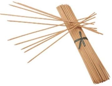 Tonkin bamboe stokjes naturel 60 cm per 20 stuks, Ophalen of Verzenden, Nieuw