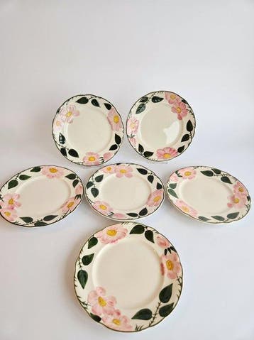 Villeroy & Boch - Bord (6) - Wild-Rose, Wildrose - Porselein