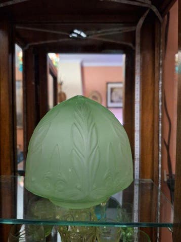Plafondlamp - lampkap - Glas - Uranium