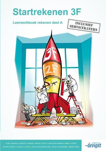 Leerwerkboek / Startrekenen 3F Leerwerkboek / 3F, Verzenden, Gelezen, Jasper van Abswoude