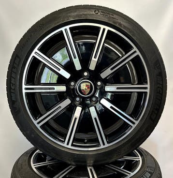 Porsche Taycan 4S S Turbo 20 inch Sport Aero Velgen + Zomerb, Auto-onderdelen, Banden en Velgen, Ophalen of Verzenden, Nieuw