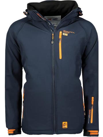 Geographical Norway Softshell Jas Ritchone Met Stretch, Kleding | Heren, Jassen | Zomer, Verzenden, Nieuw, Blauw