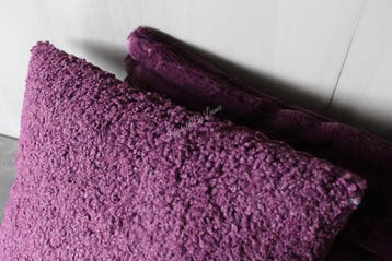Vierkant kussen Chico dark purple 45 x 45 cm, Ophalen of Verzenden, Nieuw