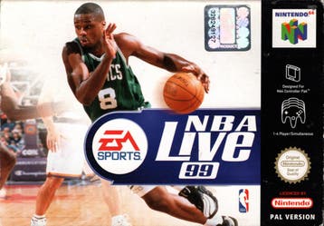 N64 NBA Live 99 (In doos), Spelcomputers en Games, Spelcomputers | Nintendo 64, Verzenden, Zo goed als nieuw