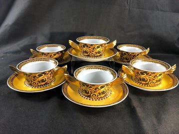 Rosenthal - Versace - Soepkom (6) - Porselein - Barok