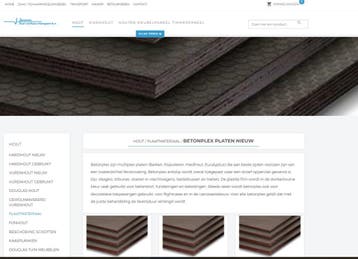 Groot assortiment Betonplex platen 9, 12, 15 en 18 mm, Nieuw, Betonplex