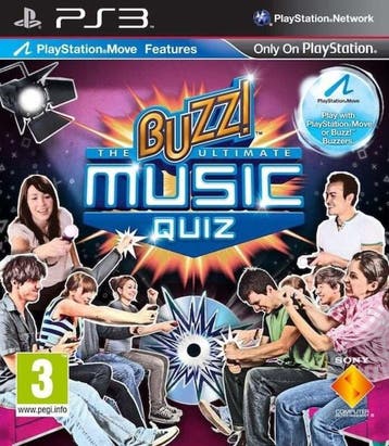 Buzz! the Ultimate Music Quiz (PS3 Games), Spelcomputers en Games, Games | Sony PlayStation 3, Ophalen of Verzenden, Zo goed als nieuw
