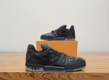 Louis Vuitton - LV Trainer x Nigo Black Denim - Sneakers -, Nieuw