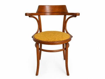 Thonet - Michael Thonet - Stoel - Beuken - Goudkleurige