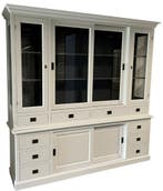 Buffetkast Eelde wit - grijs 220cm, Ophalen of Verzenden, Nieuw