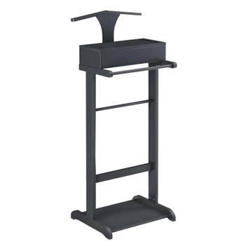 Dressboy kledingrek met opbergdoos 110x43,5x34,5 cm grijs, Verzenden, Nieuw
