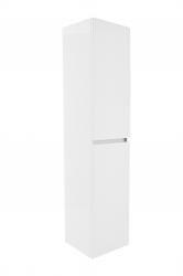 Luna kolomkast 2 deuren 160x35x35 wit, Ophalen of Verzenden, Nieuw