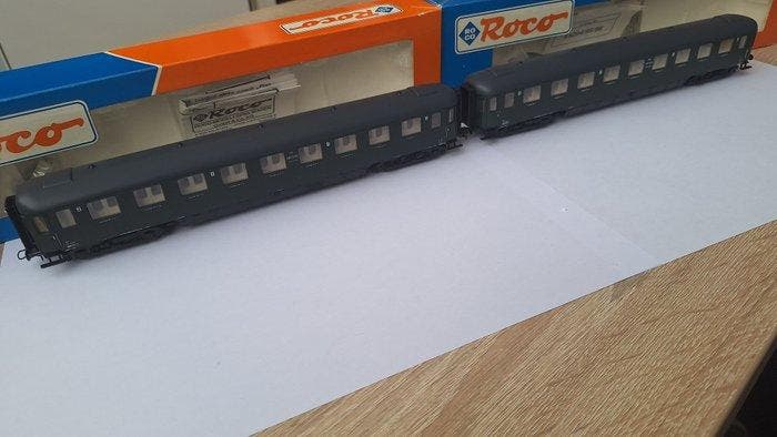 Roco H0 - 44294 - Modeltrein personenwagen (2) - Plan D, Hobby en Vrije tijd, Modeltreinen | H0