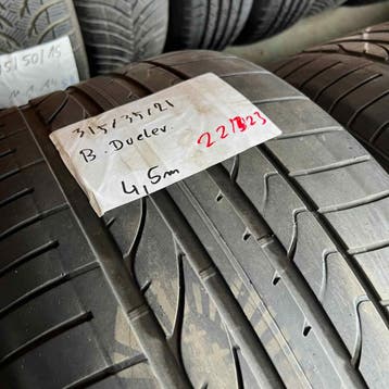 2 x Bridgestone Dueler 315-35-21 Zomerbanden 4,5mm, Auto-onderdelen, Gebruikt, Band(en), Personenwagen, 315 mm