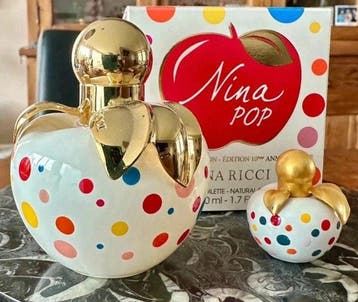 Nina Ricci - Parfumfles (2) - Nina Pop Nina Ricci - Glas -