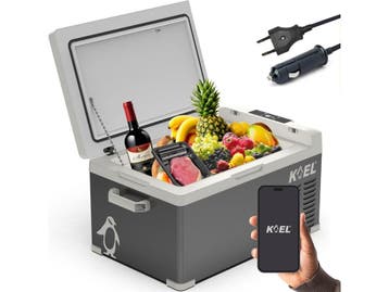 KOEL Crate 25 - Compressor Koelbox 12V en 230V - Koelt tot, Verzenden, Nieuw