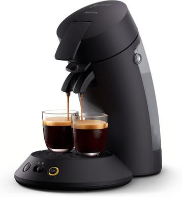 Philips Senseo Original Plus Zwart - 34% korting retour, Koffiemachine, Ophalen of Verzenden, Zo goed als nieuw, 2 tot 4 kopjes