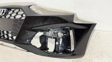 Audi A4 S-line facelift voorbumper 8W0807437AQ, Ophalen, Gebruikt, Voor, Bumper