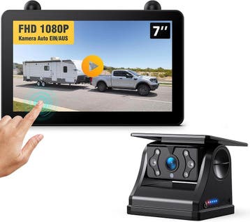Parkeercamera Draadloos Zonne-energie | 35% Korting, Auto diversen, Ophalen of Verzenden, Draadloos, Zo goed als nieuw