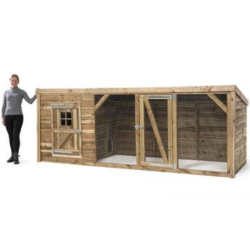 Kippenhok Britt XL - Geïmpregneerde hout, Verzenden, Nieuw, Kippenhok of Kippenren
