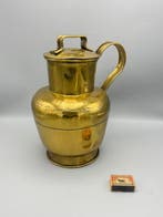 Kan - Koper - Antieke water melk kan